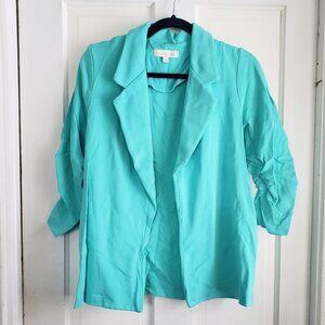 Dear Scarlett Magic Blazer 3/4 Sleeve Pockets